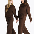Pantalon Ivy Droit Tall - Coffee Bean