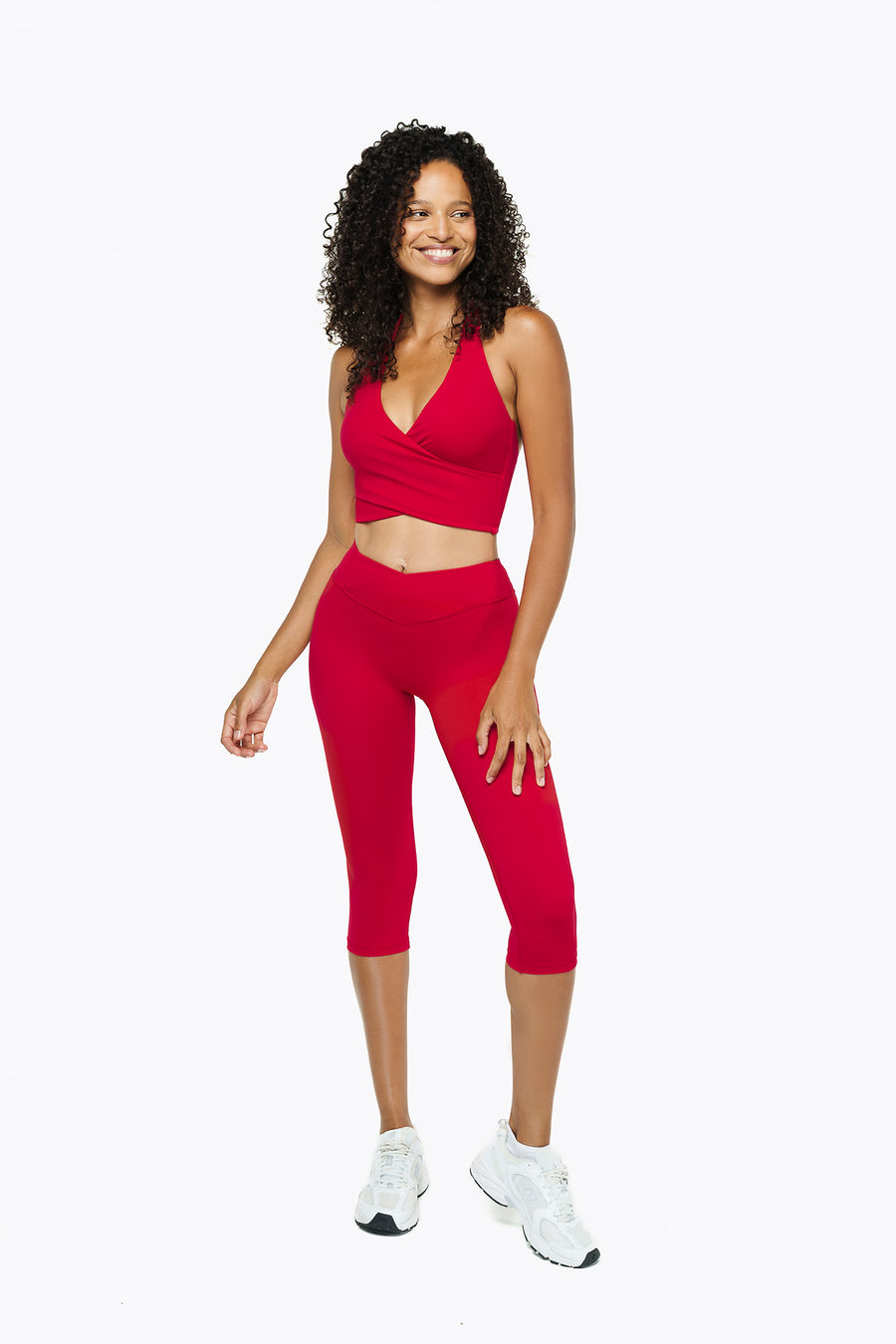 Capri Crossed Lift - True Red