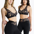 Brassière Crossed - Blurry Leopard