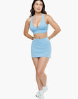 Jupe 2in1 Crossed Sport - Lagoon Mist