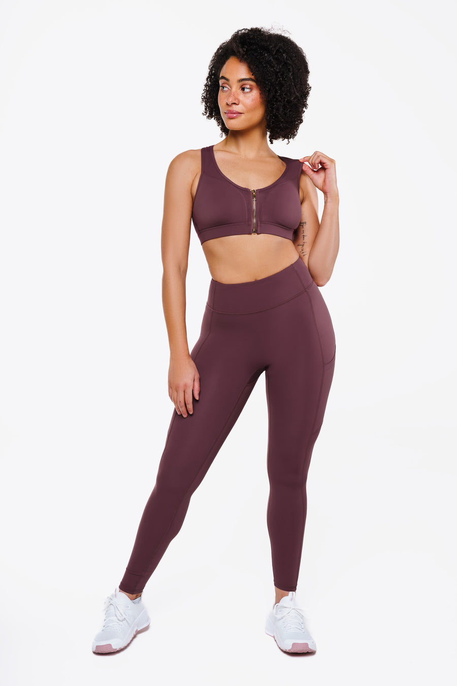 Legging Power - Dark Cherry