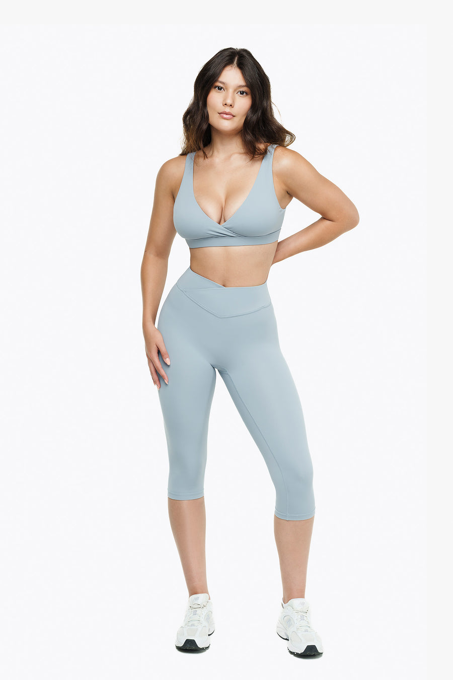 Brassière Crossed - Powder Blue
