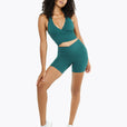 Short Crossed Lift - Deep Teal