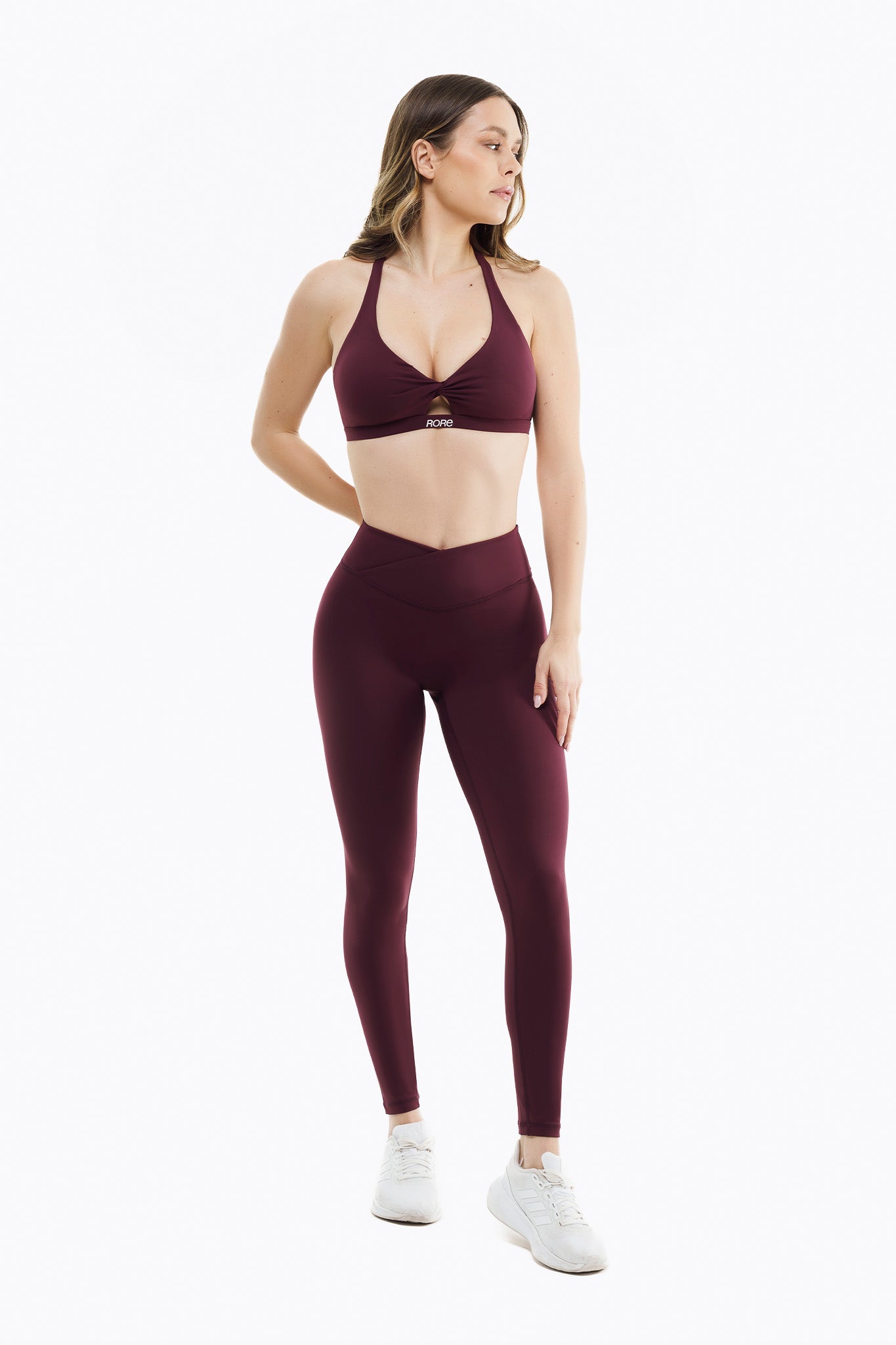Legging Crossed Lift - Deep Purple