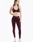 Legging Crossed Lift - Deep Purple