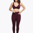 Legging Crossed Lift - Deep Purple