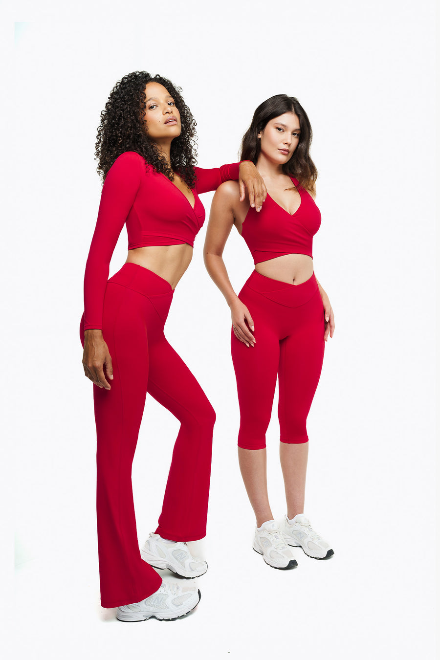 Capri Crossed Lift - True Red