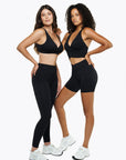 Legging Crossed Lift - Black
