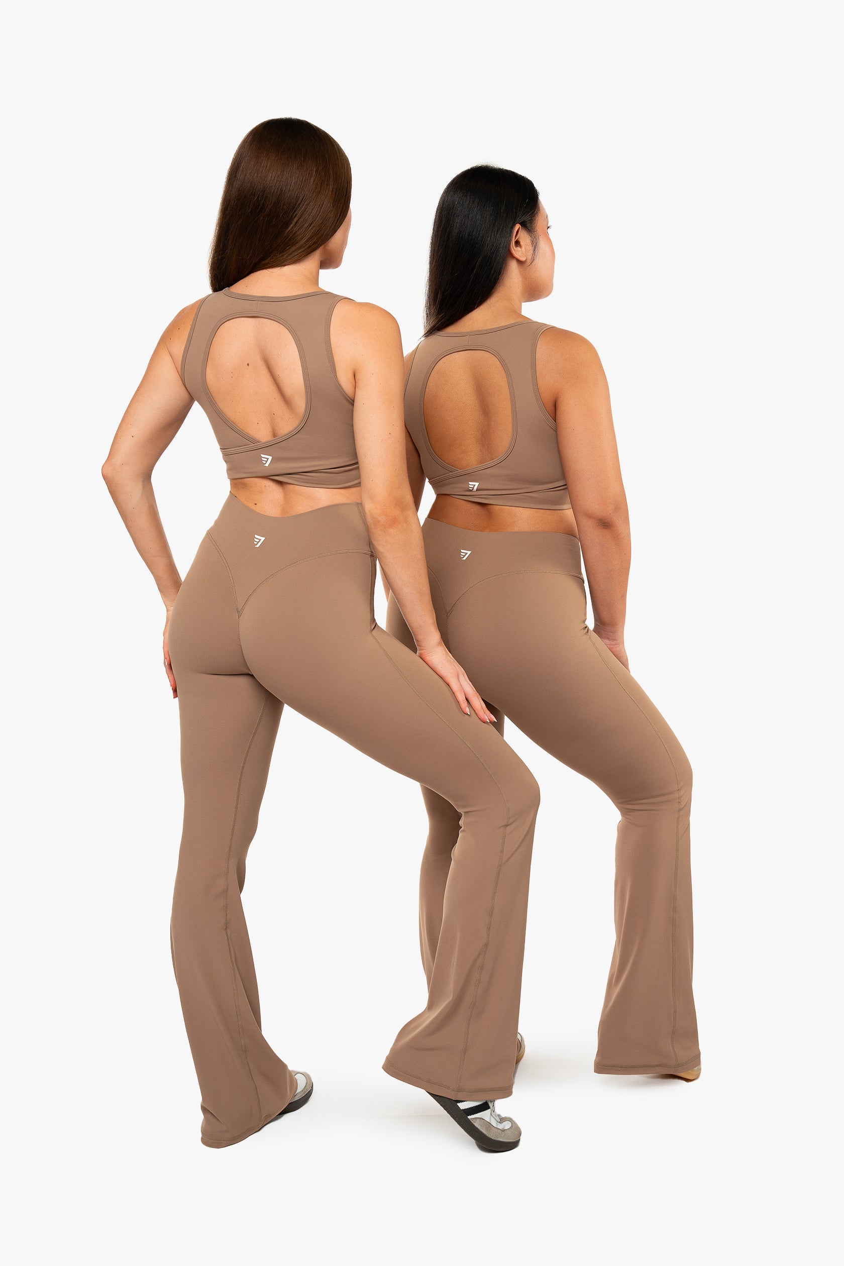 Brassière Crossed Back - Café Latte