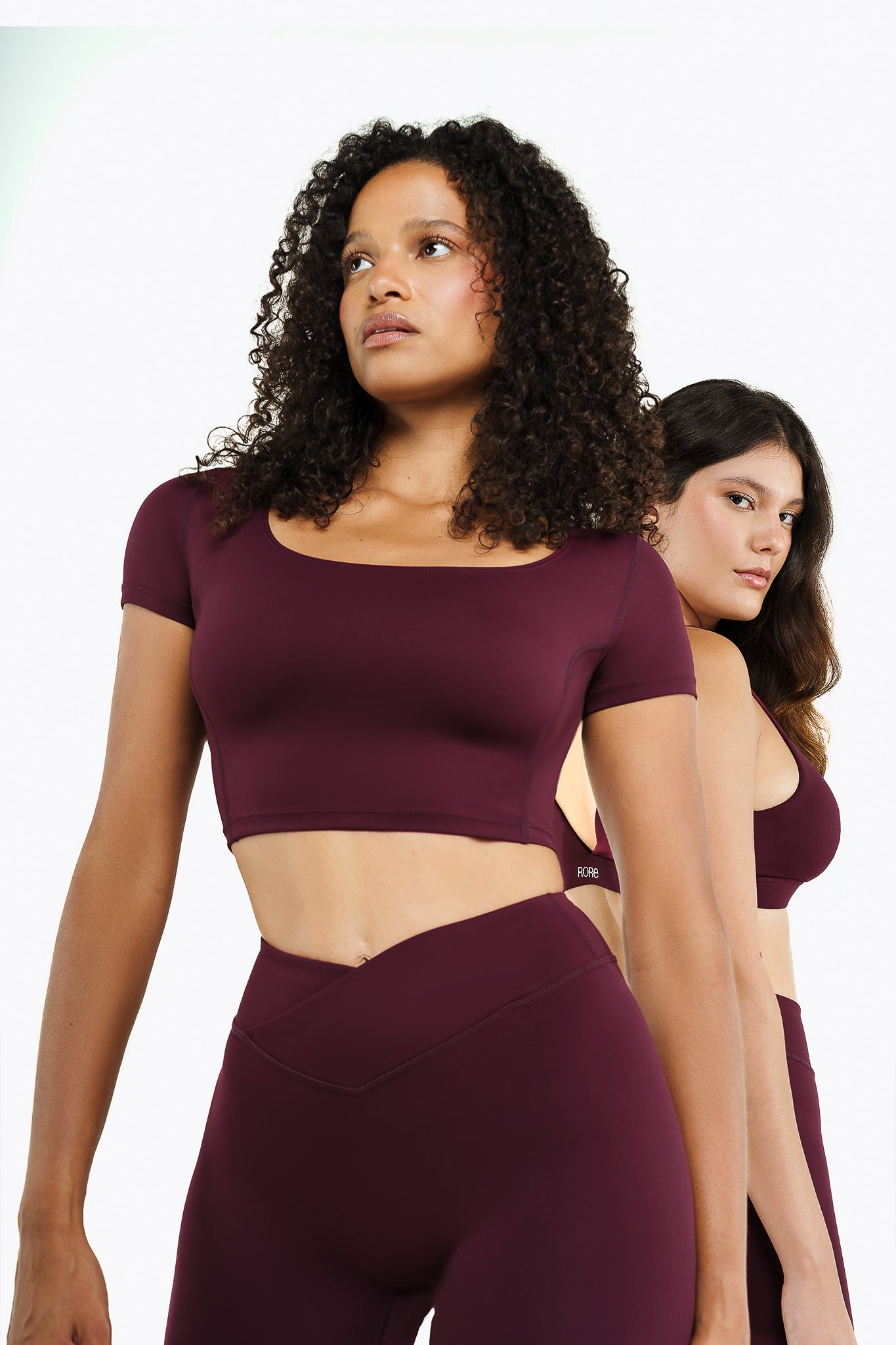 Capri Crossed Lift - Deep Purple