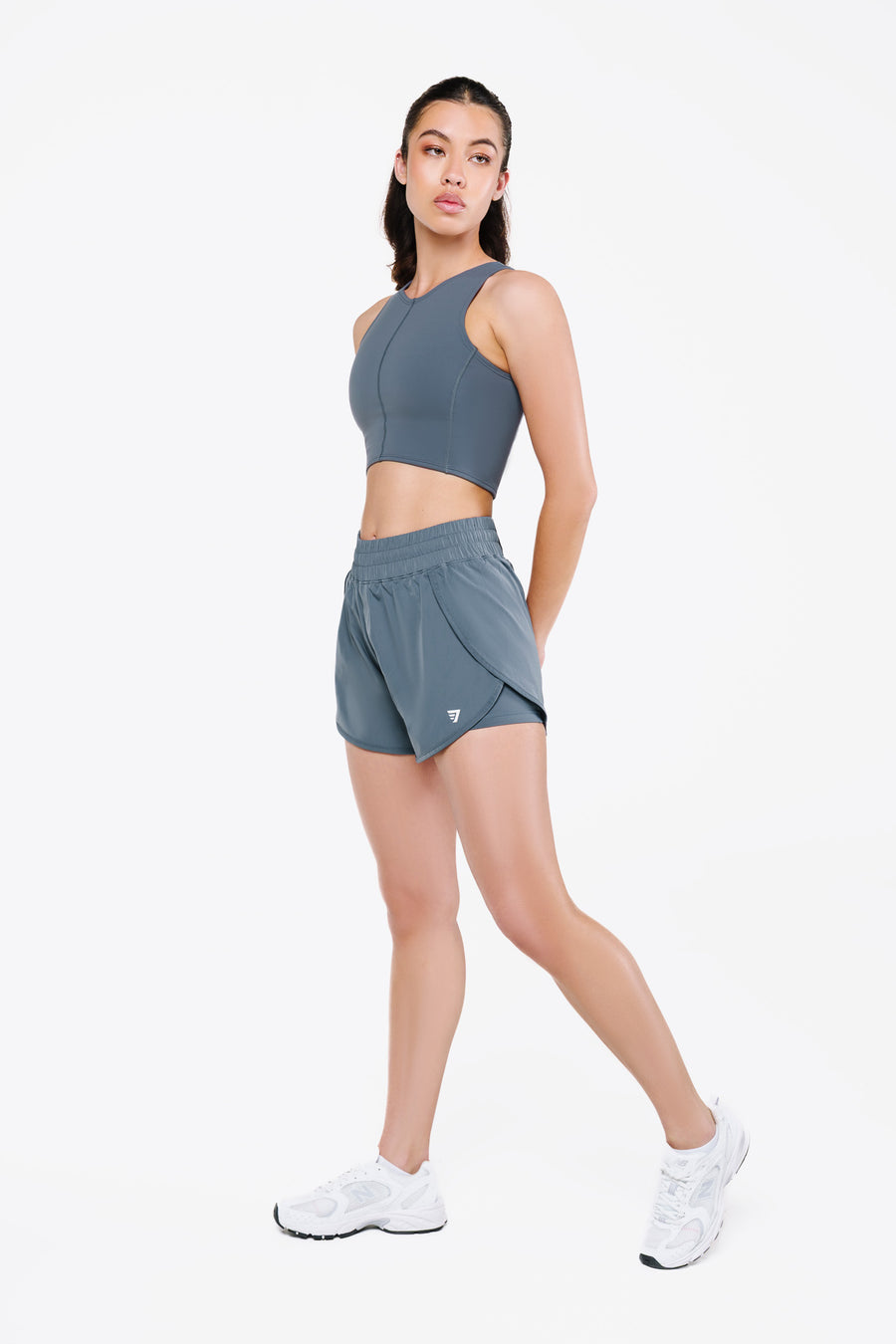 Short 2in1 - Blue Fog
