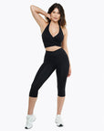 Capri Crossed Lift - Black