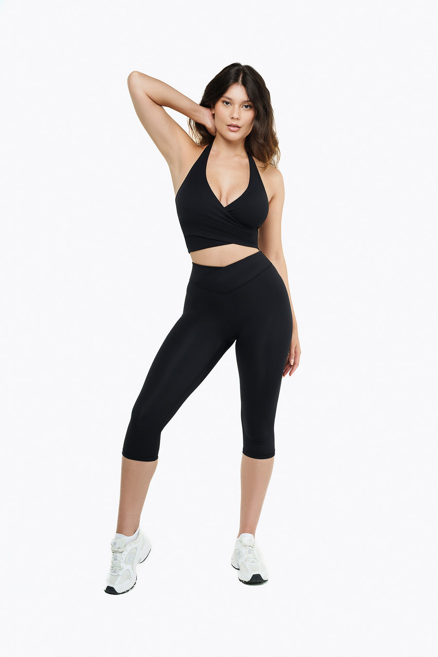 Capri Crossed Lift - Black