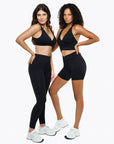 Short Crossed Lift - Black