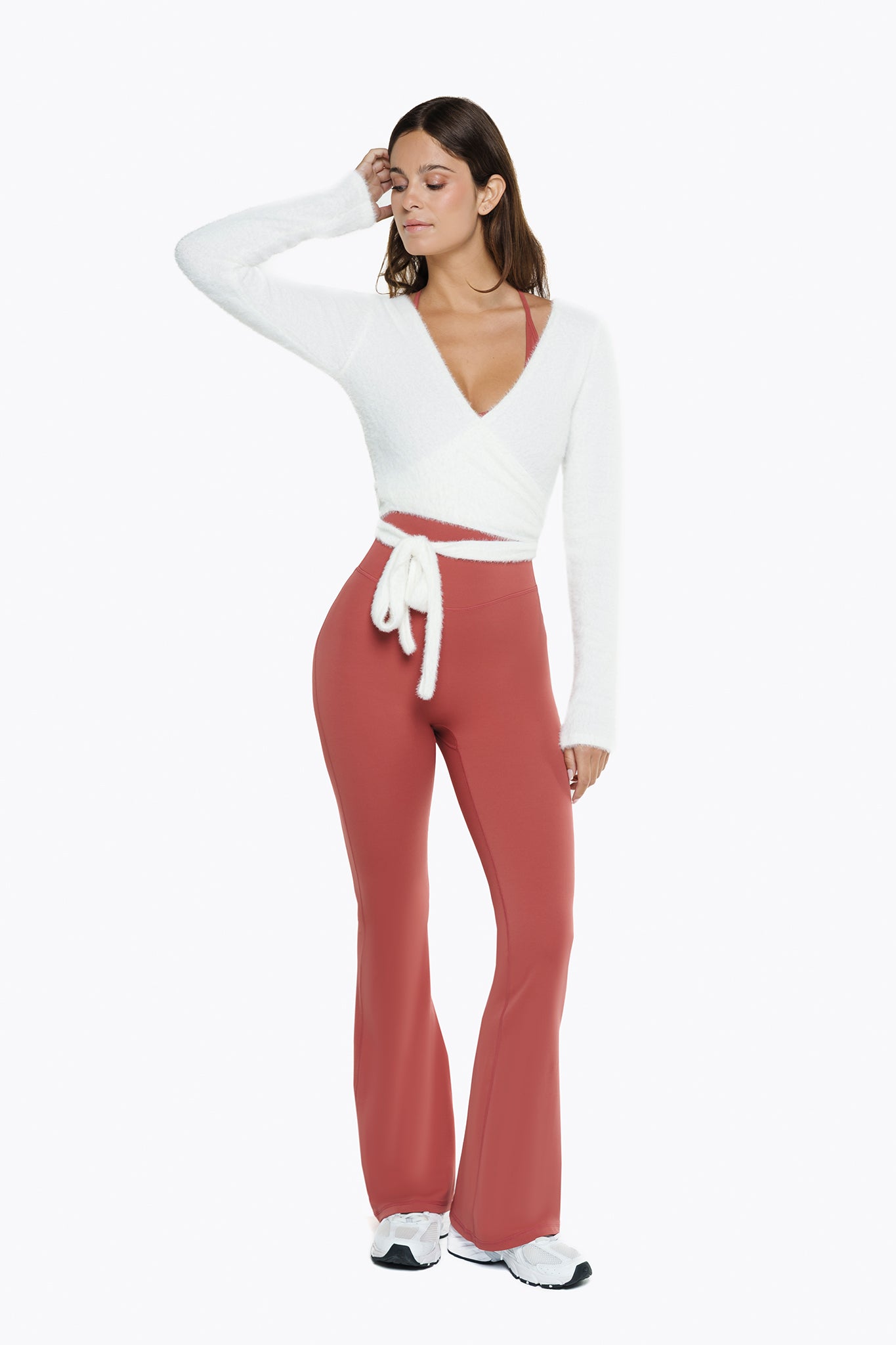 Cache-cœur Embrace - White