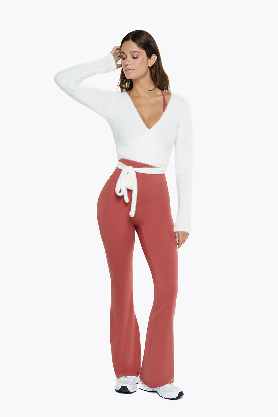 Cache-cœur Embrace - White