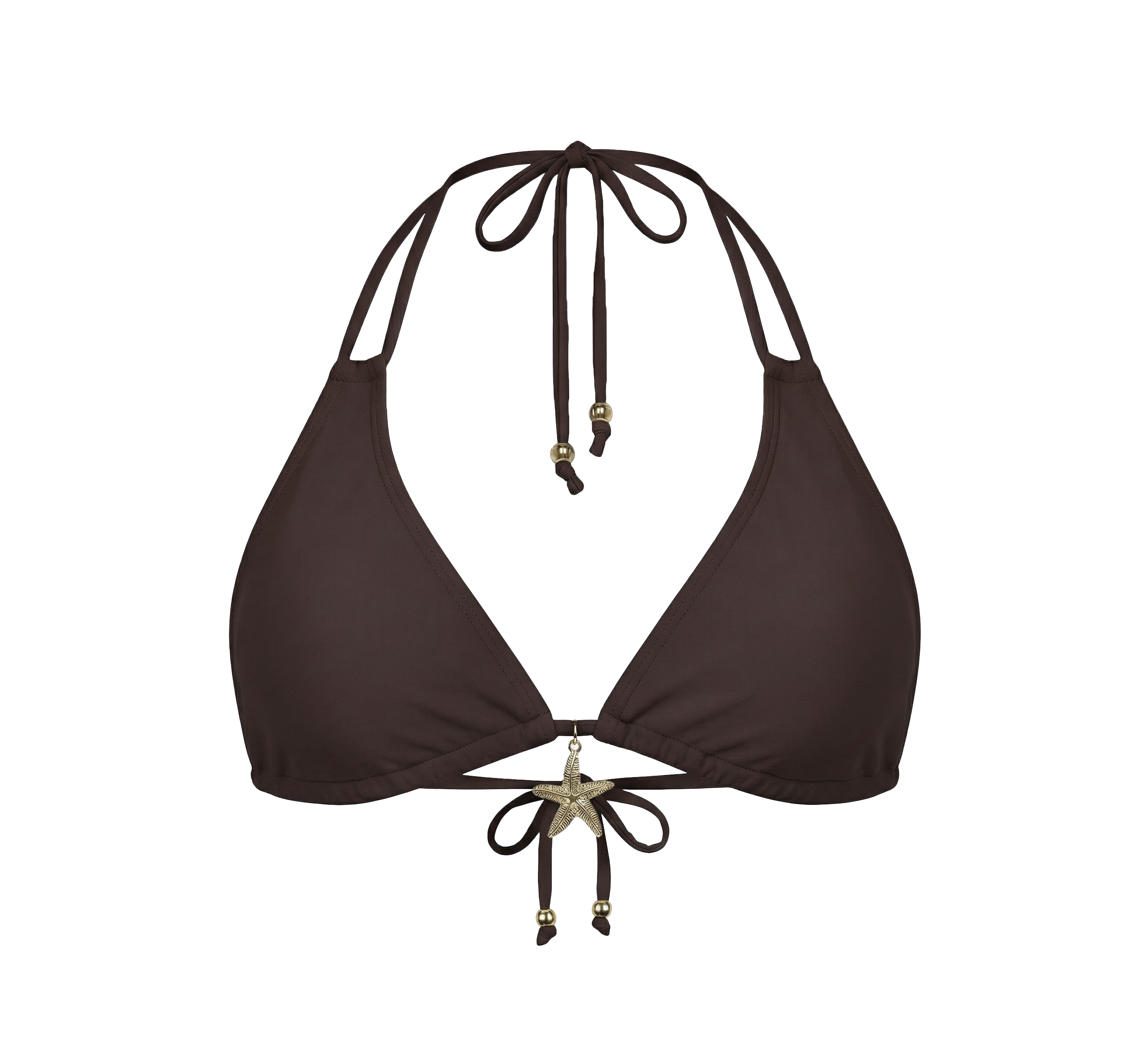 Haut de Bikini Tide Triangle - Burnt Cocoa