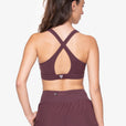 BRASSIÈRE ZIP TECH SMOOTH-FIT - GRAPE