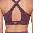 BRASSIÈRE ZIP TECH SMOOTH-FIT - GRAPE