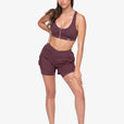 BRASSIÈRE ZIP TECH SMOOTH-FIT - GRAPE