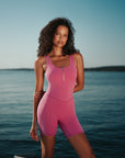 Combinaison Short Zip Tech - Bloom