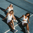 Jupe 2in1 Crossed Sport - White