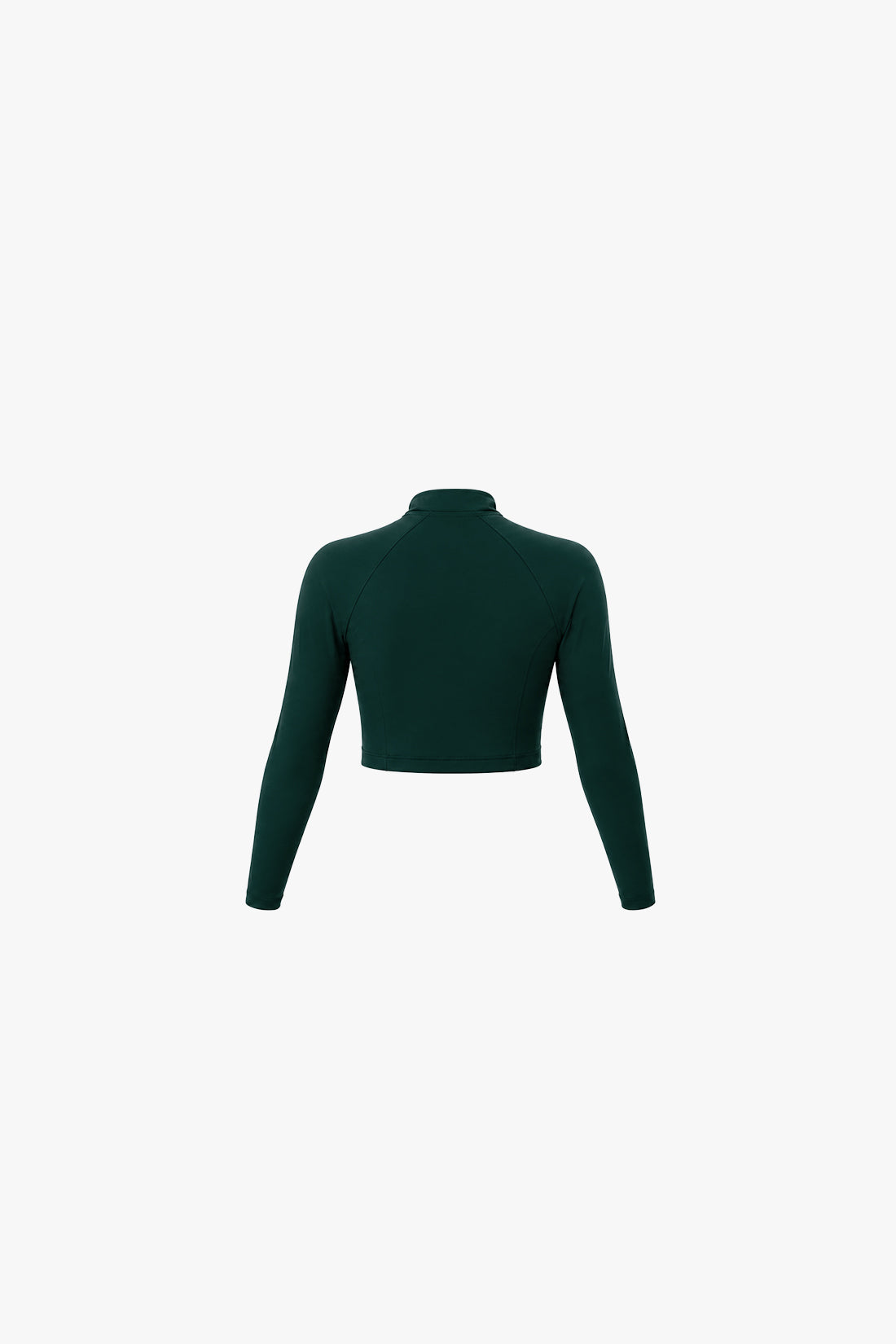 Veste Zip Tech Crop - Deep Mist