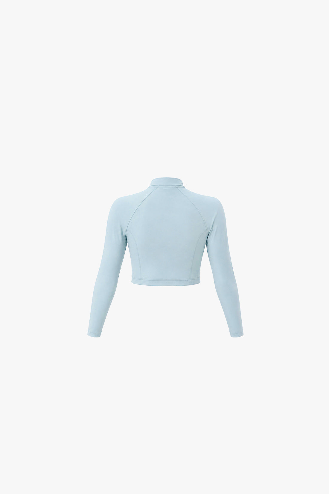 Veste Zip Tech Crop - Ice Blue