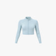 Veste Zip Tech Crop - Ice Blue
