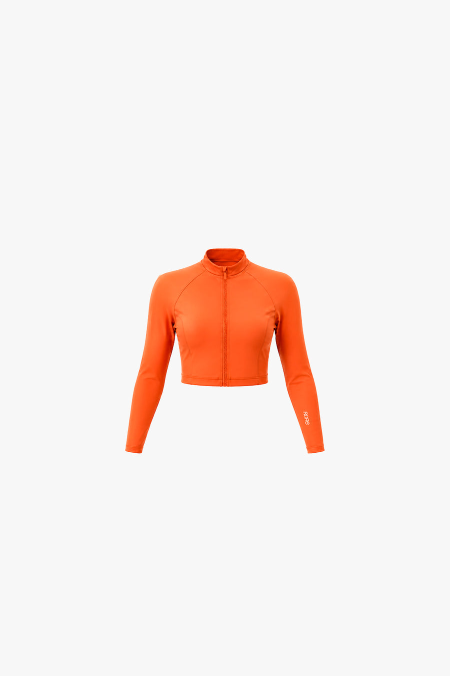 Tech Crop Zip Jacket - Apricot