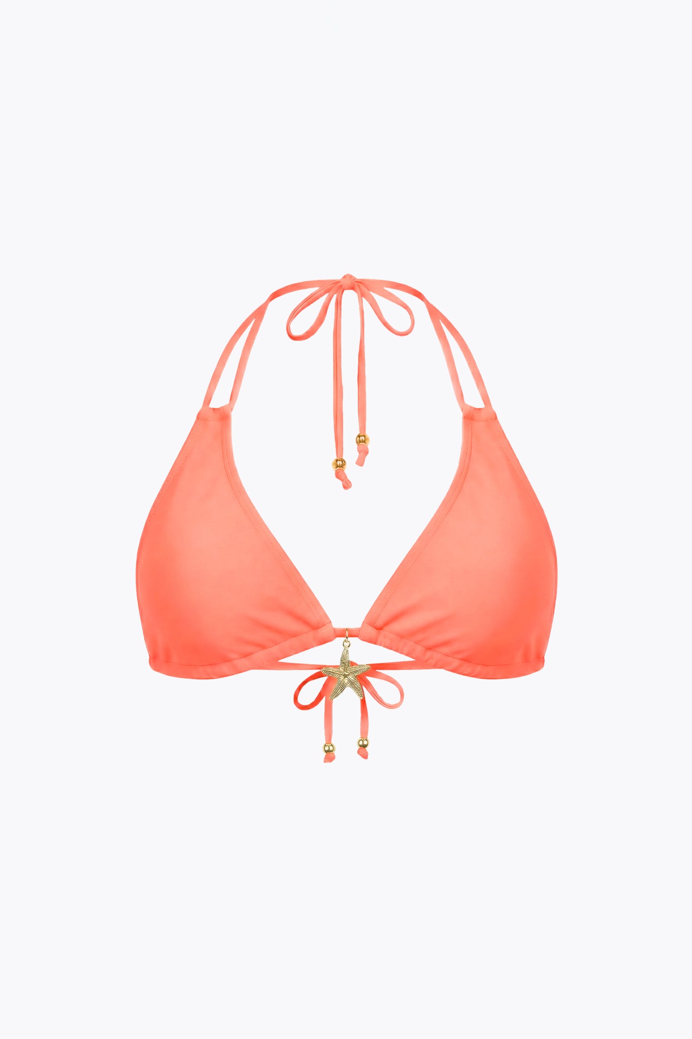 Haut de Bikini Tide Triangle - Coral Pop