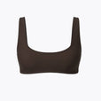 Haut de Bikini Spice Square - Burnt Cocoa