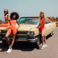 Short Contour Retro - Golden Peach