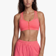 Brassière Zip Tech Mesh - Papaya