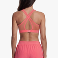 Brassière Zip Tech Mesh - Papaya