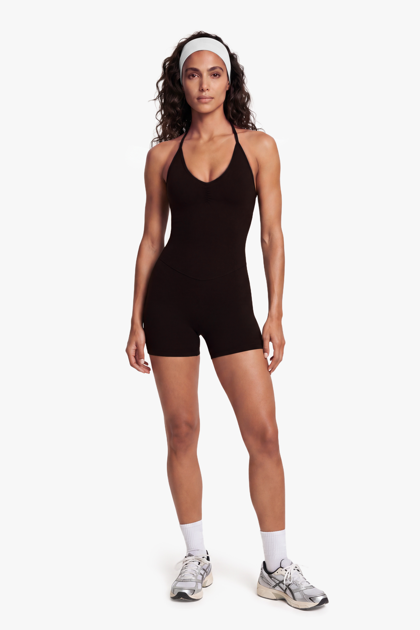 Combinaison Short Lace - Black