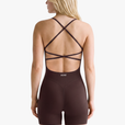 Combinaison Short Lace - Hot Fudge