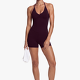 Combinaison Short Lace - Deep Purple