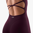 Combinaison Short Lace - Deep Purple