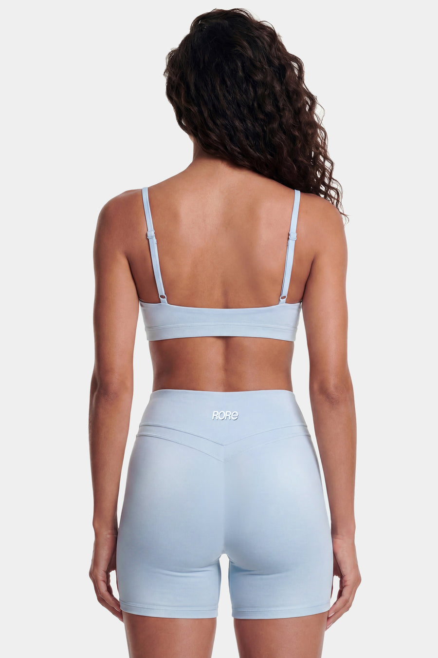 Minimalist Sports Bra - Ice Blue