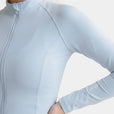 Veste Zip Tech Crop - Ice Blue