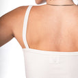 Top Côtelé Crop - Pearl