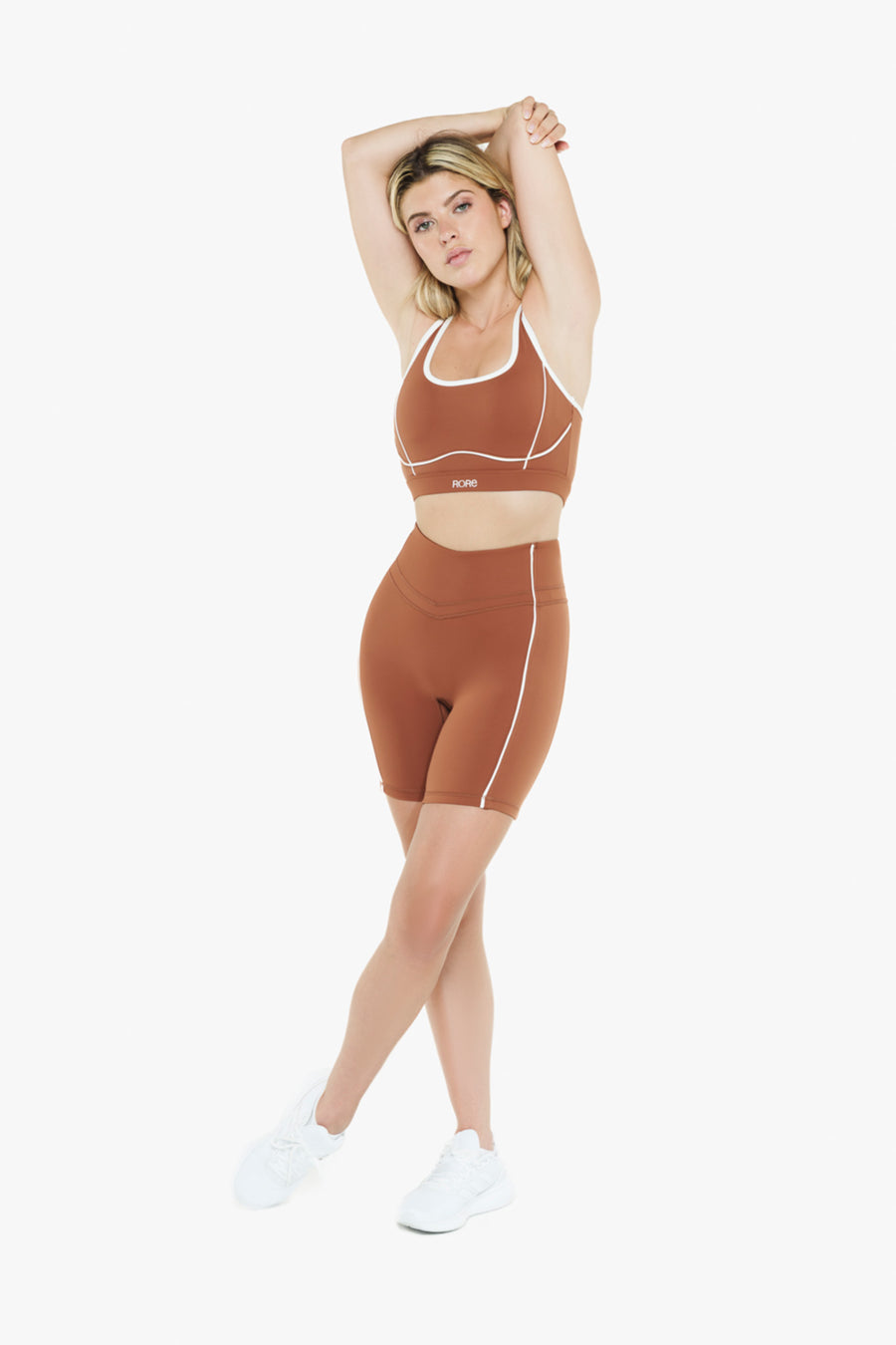 Retro Frame Bralette - Deep Cocoa