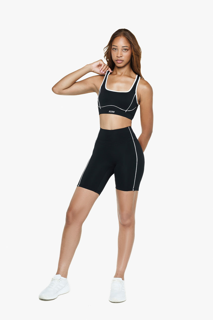 Frame Retro Bralette - Black