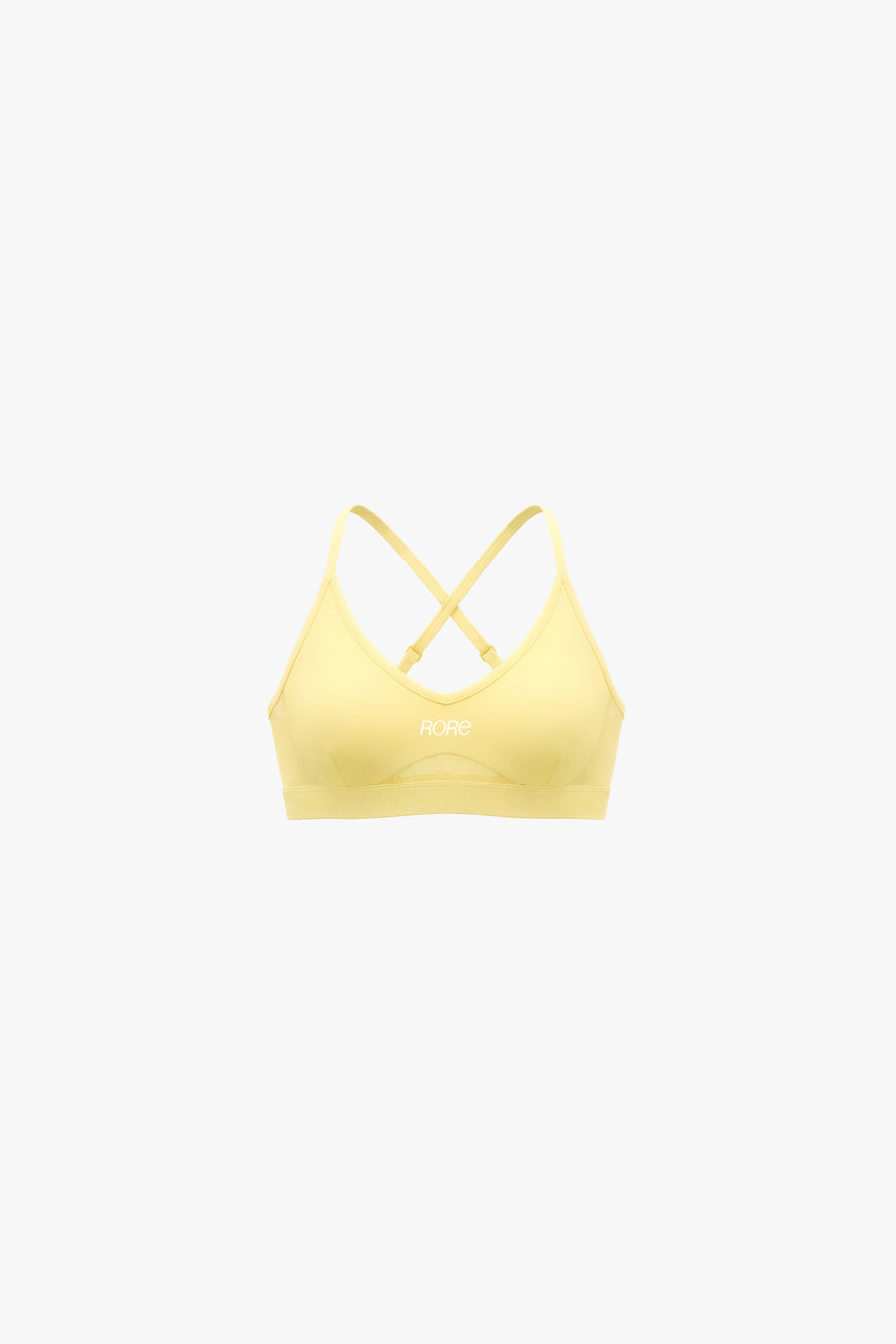 Power Mesh Sports Bra - Butter