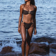 Haut de Bikini Shell - Burnt Cocoa
