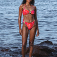 Bas de Bikini Shell - Tropical Flame