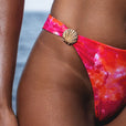 Bas de Bikini Shell - Tropical Flame