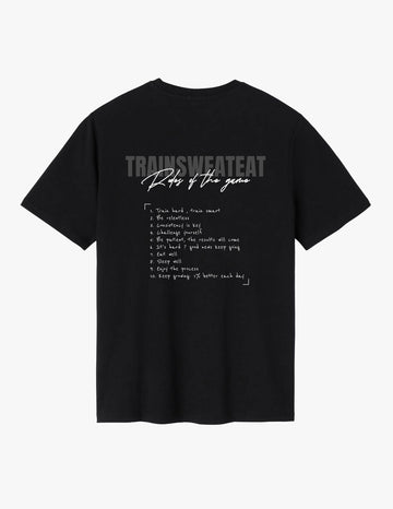 T-shirt TSE GAME - Black