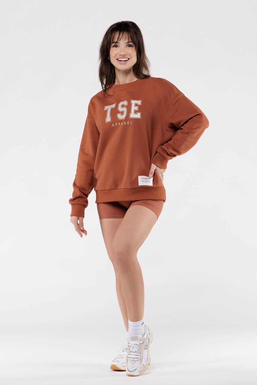 Sweatshirt Varsity  - Caramel